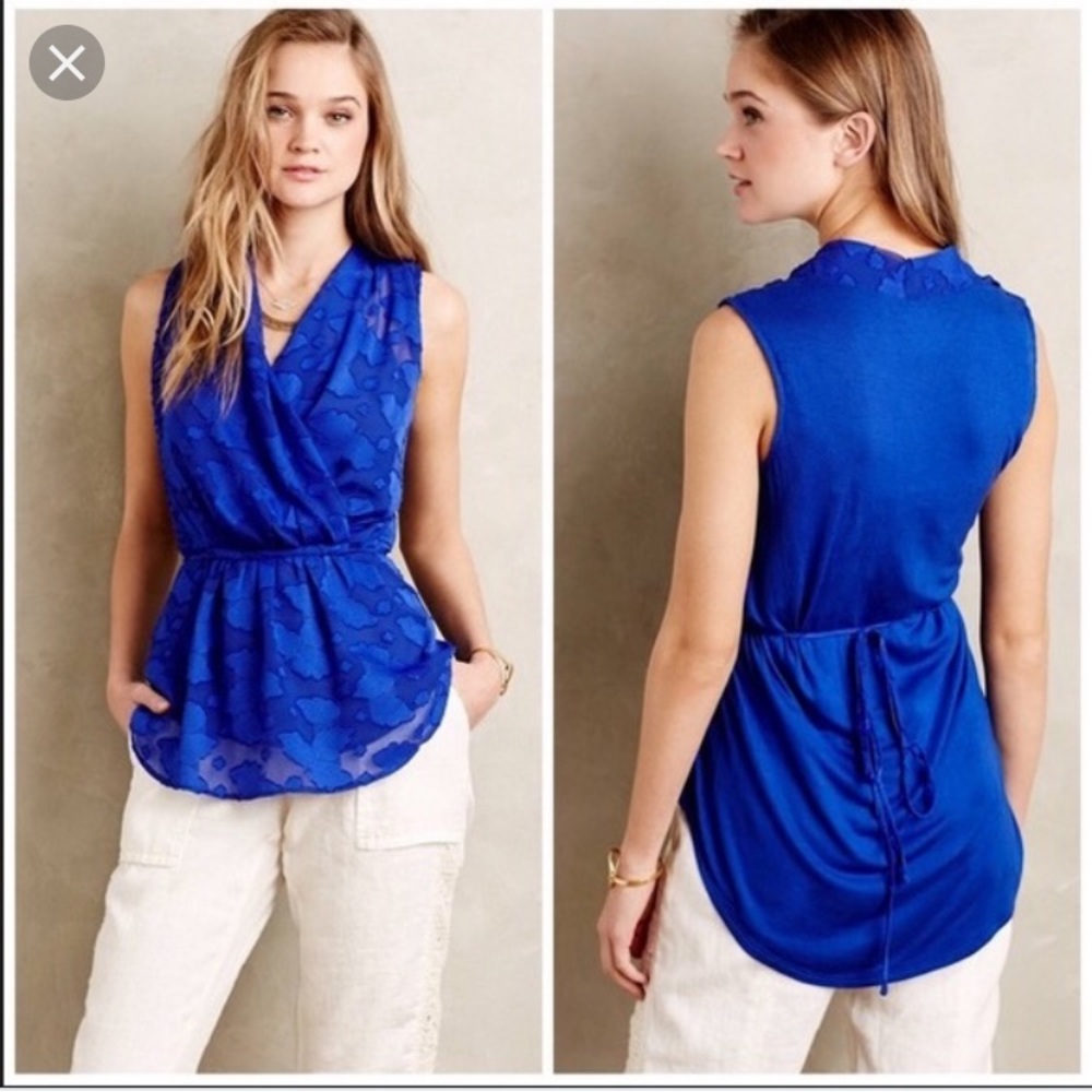 Anthro Sunday in Brooklyn Edira Blouse